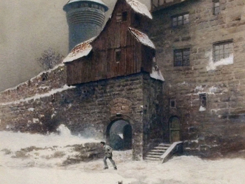 1832-Lorenz Ritter - Norimberga - Porta Tiergärtner